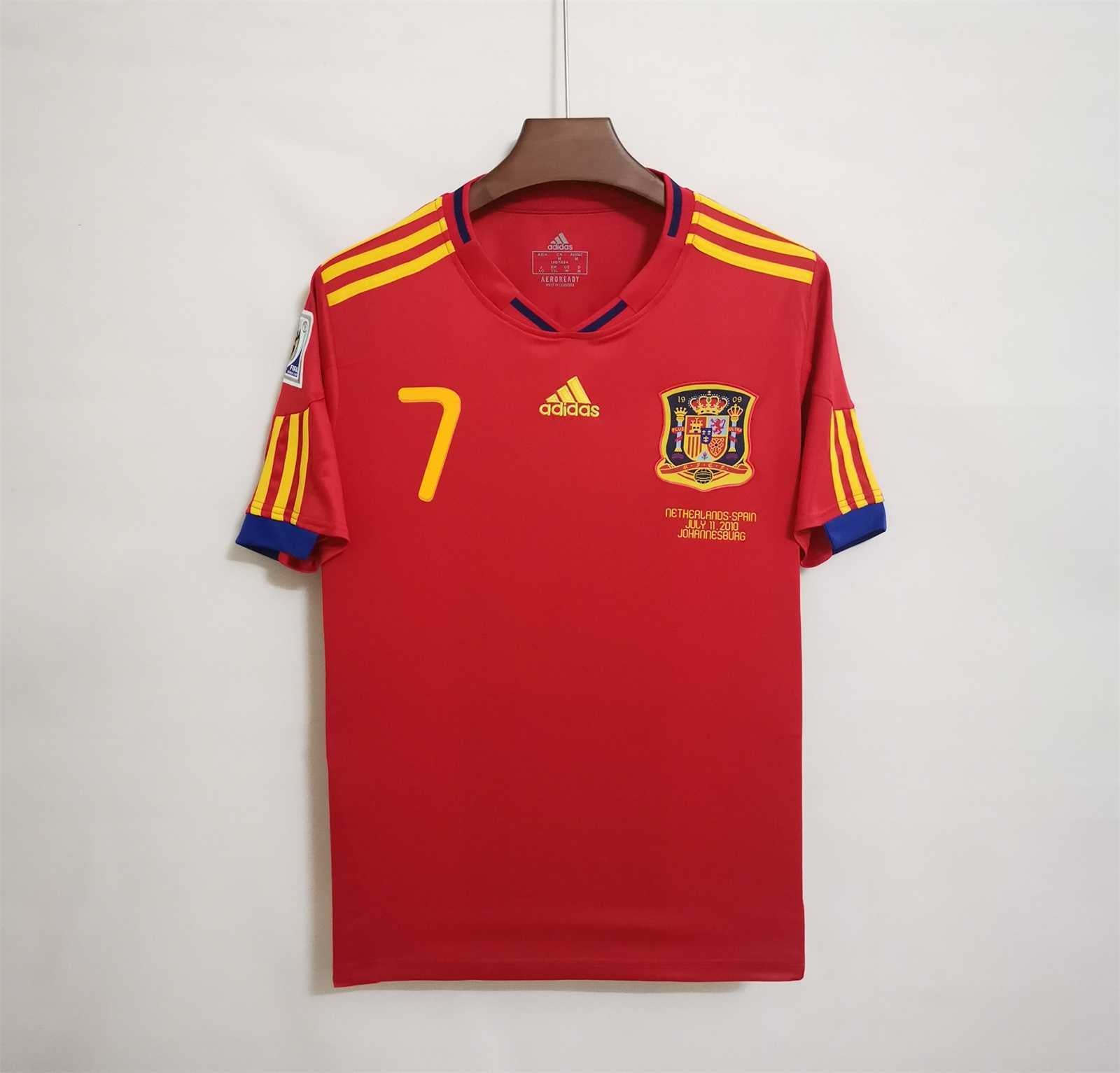 Spain 2010 Home Shirt