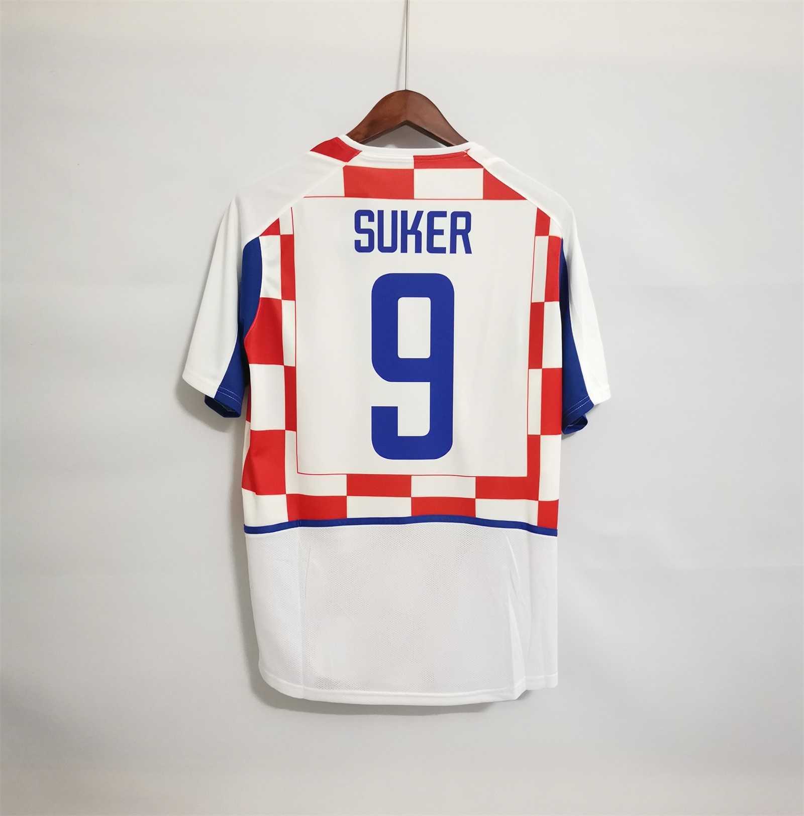 Croatia 2002 Home Shirt