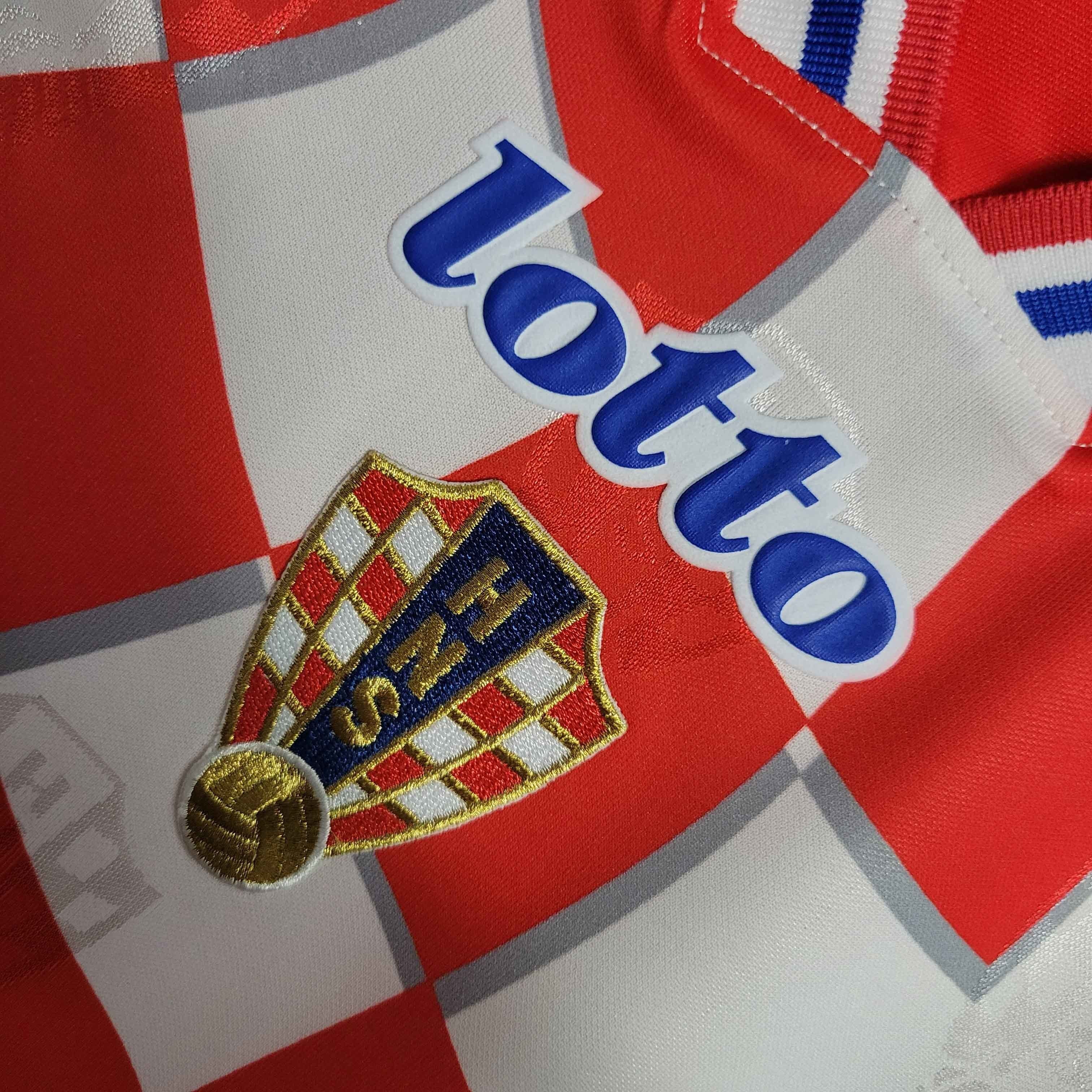 Croatia 1998 Home Shirt