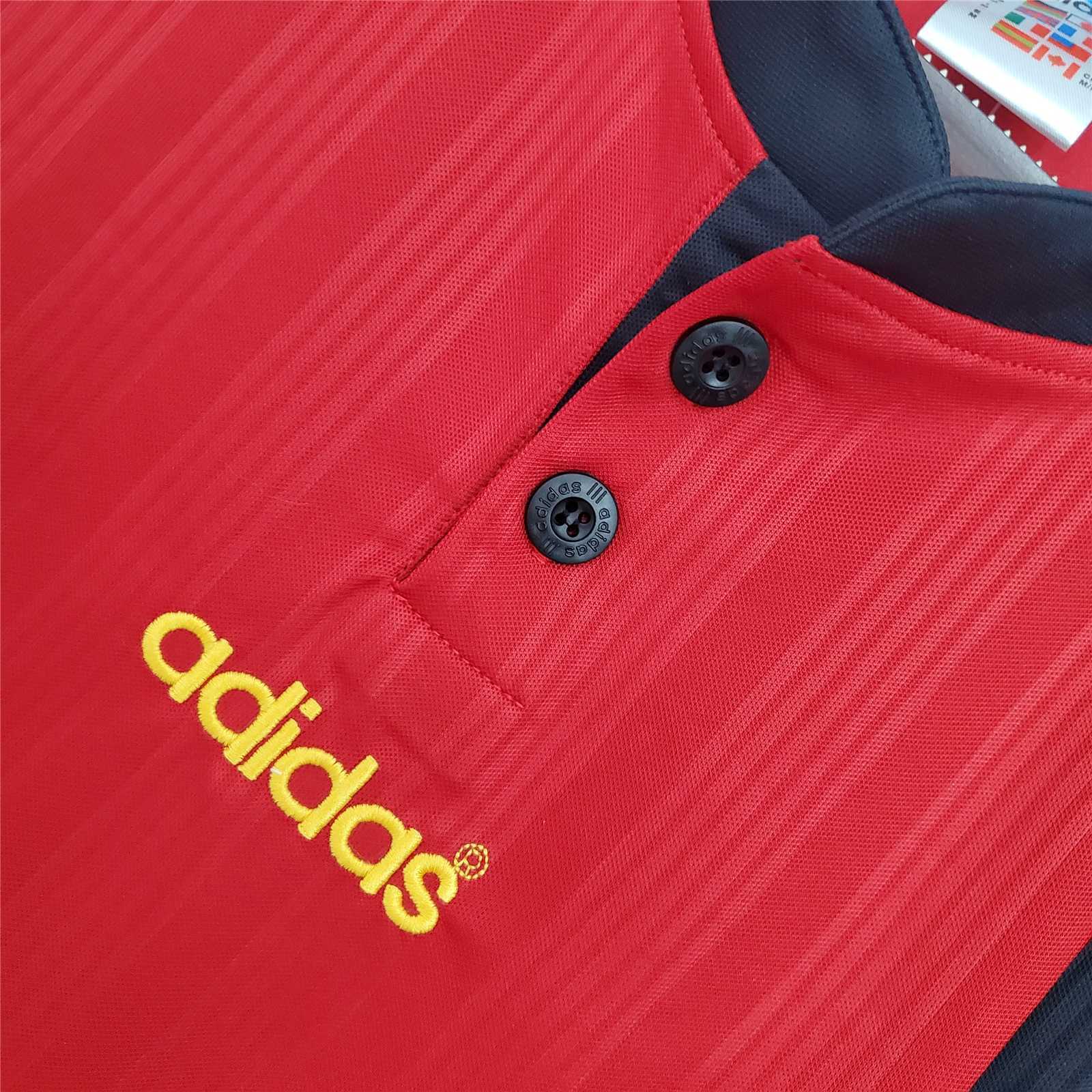 Spain 1996 Home Shirt