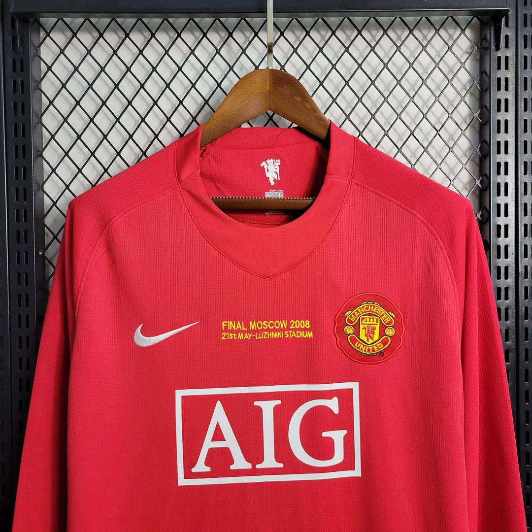 Man United 2007 LongSleeve UCL Home